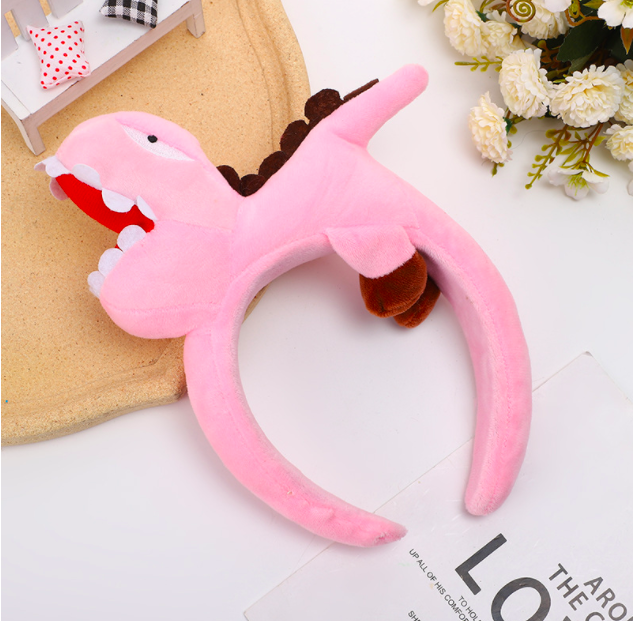 Bờm cài tóc hình khủng long dễ thương phong cách Hàn Quốc | Bờm Cài Tóc Hình Thú Dễ Thương Phong Cách Hàn Quốc