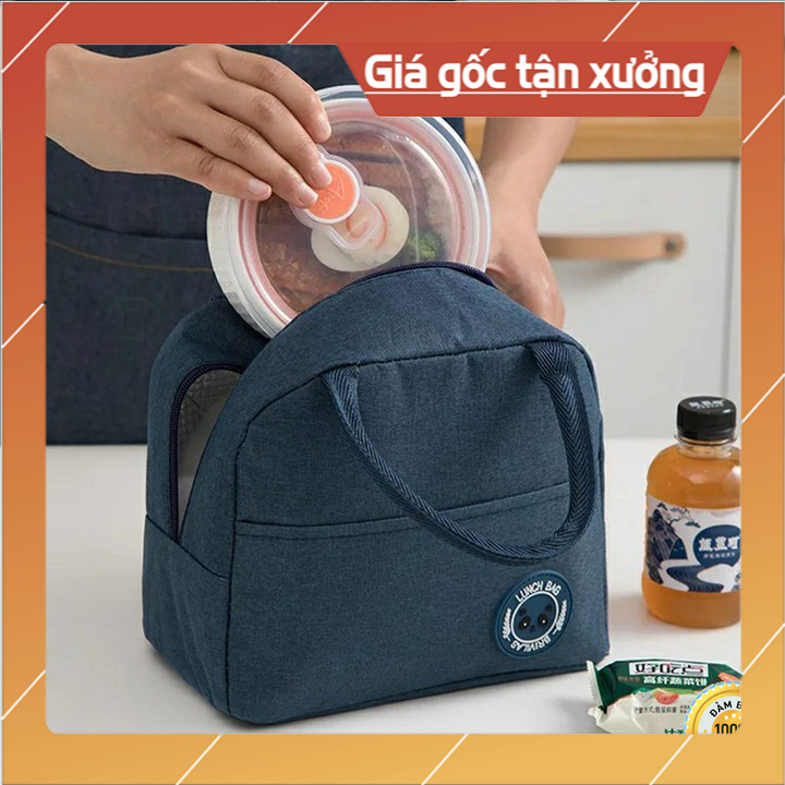 [ FREE SHIP 20K ] Túi giữ nhiệt đựng hộp cơm đồ ăn kiểu Nhật dễ dàng lau sạch không bị ám mùi siêu tiện dụng, Túi giữ nhiệt đựng thức ăn, Túi giữ nhiệt, túi đựng thực phẩm, tui giu nhiet, tui dung hop com