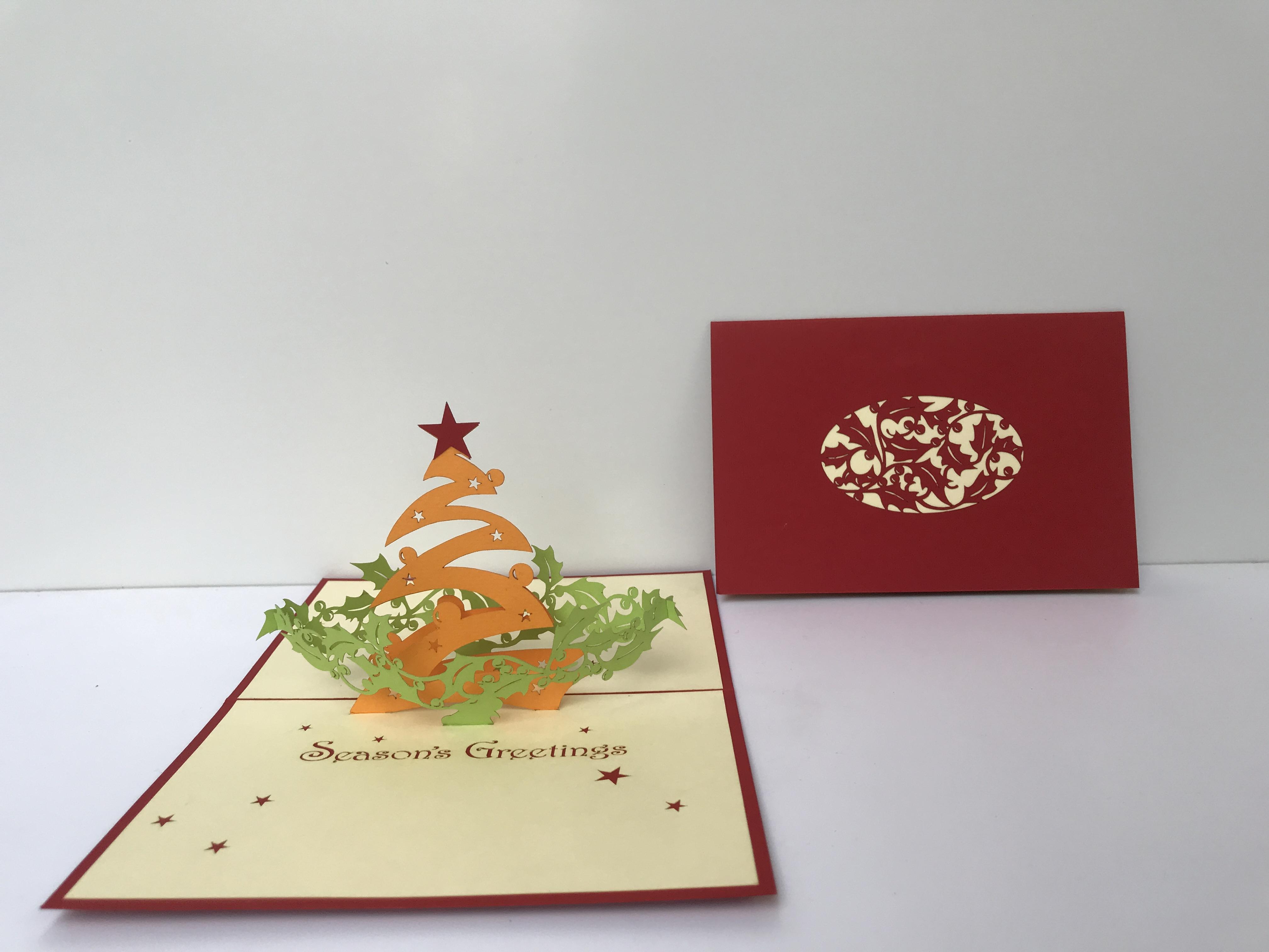 Christmas tree 10 - noel - 3d card
