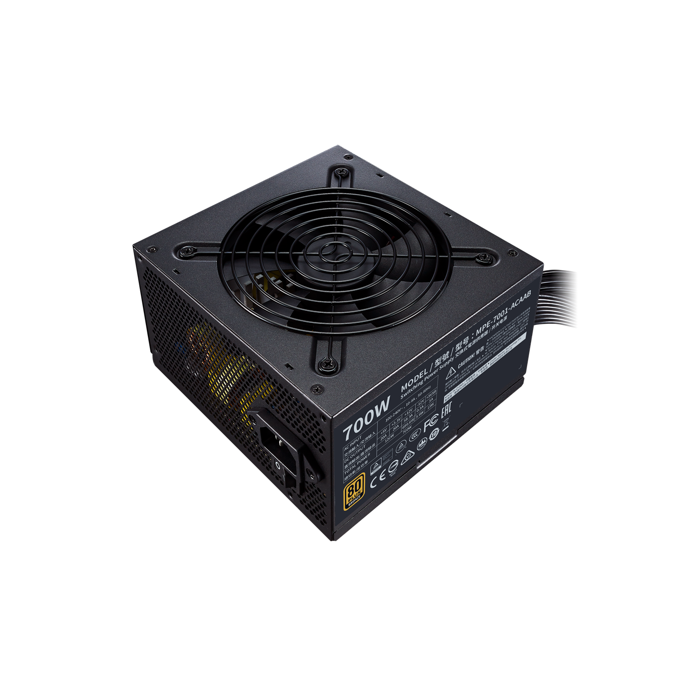Nguồn máy tính Cooler Master MWE 700 BRONZE V2 - 80 Plus BRONZE