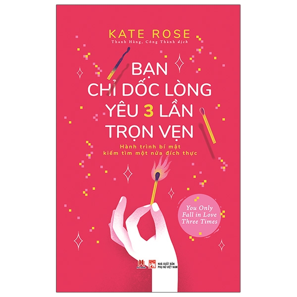 Fahasa - bạn chỉ dốc lòng yêu ba lần trọn vẹn