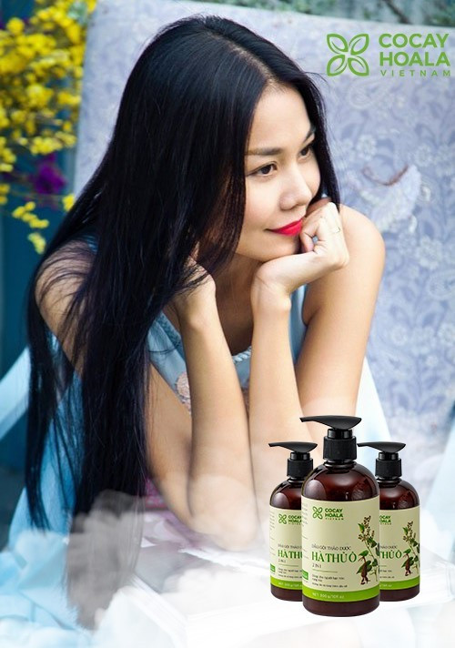 DẦU GỘI THẢO DƯỢC HÀ THỦ Ô - Kích thích mọc tóc, ngăn rụng tóc