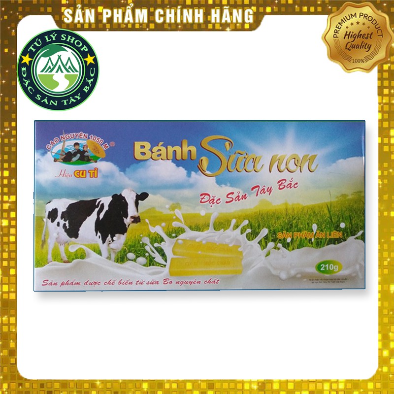 Bánh sữa non Mộc Châu 210g