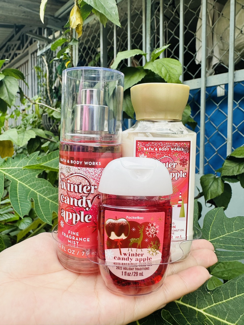 (Hàng Mỹ) Set quà tặng mini siêu thơm 3 món BBW Bath & Body Works