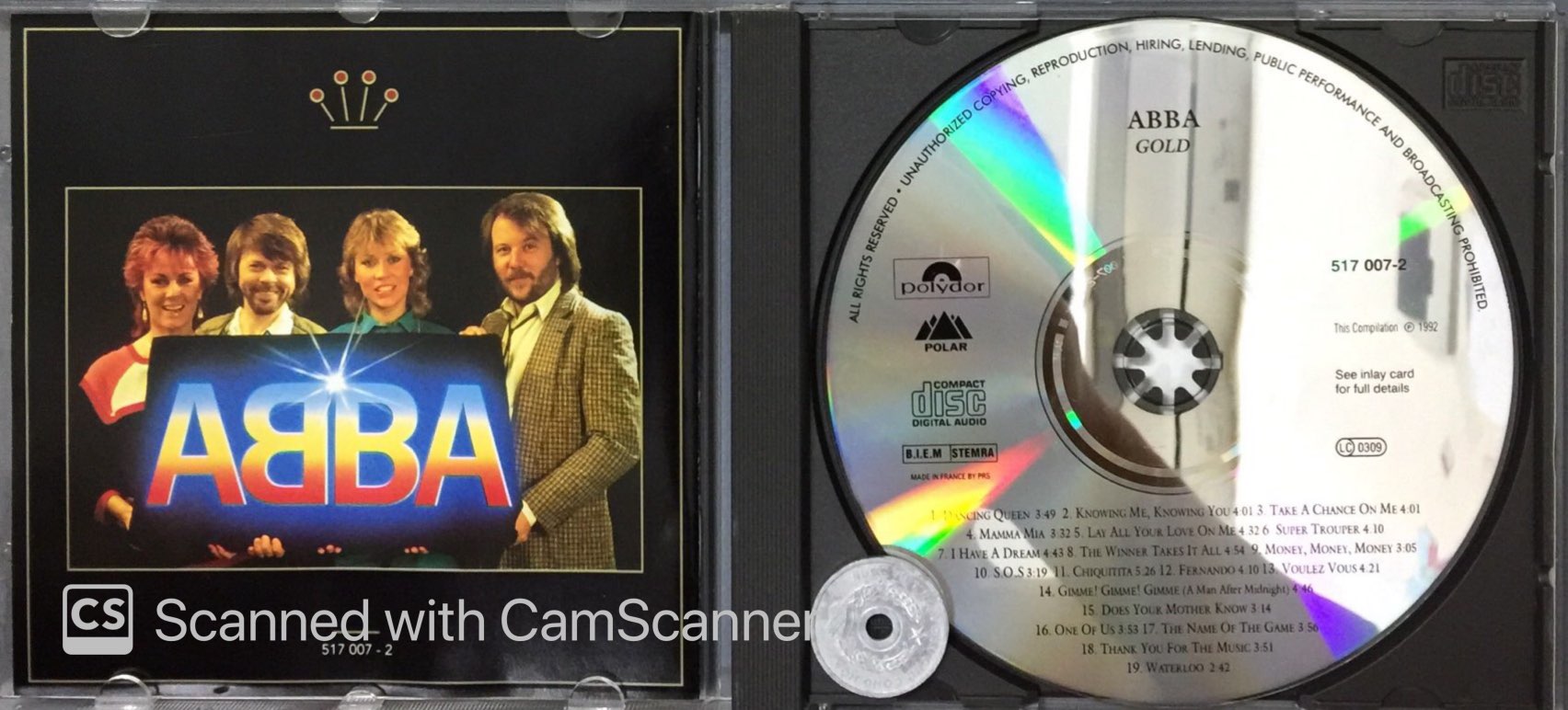 stereomate - Đĩa nhạc - CD gốc: ABBA - Gold