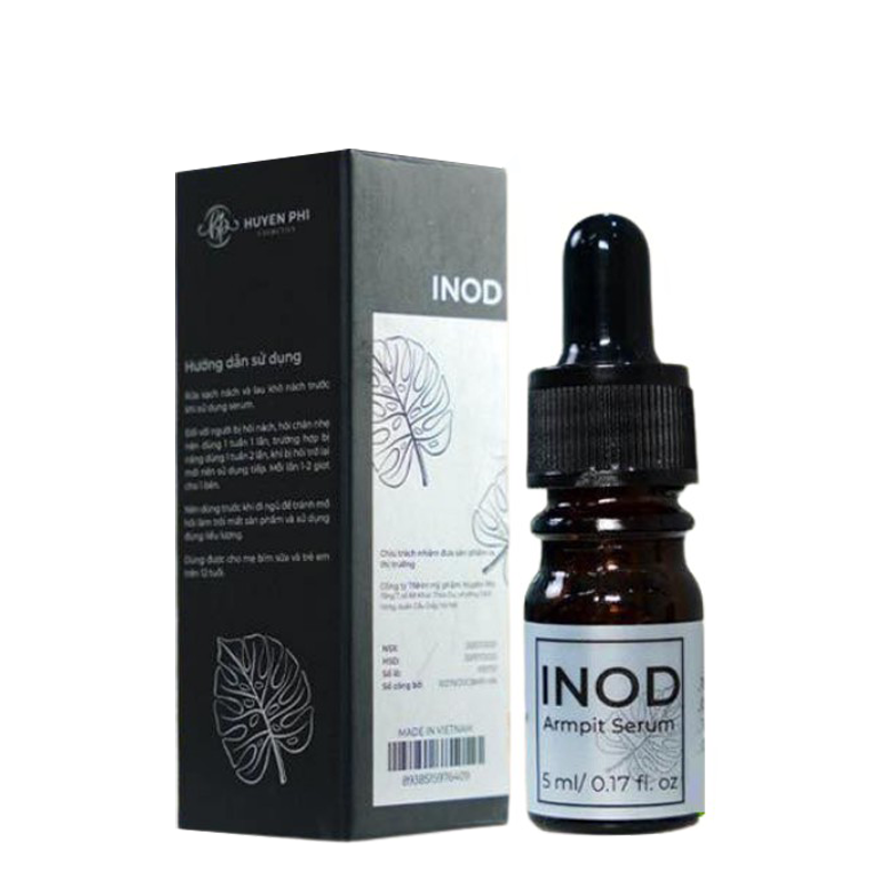 Serum hôi nách INOD Huyền Phi 5ml tác dụng triệt hôi nách, hôi chân, mồ hôi tay chân vĩnh viễn