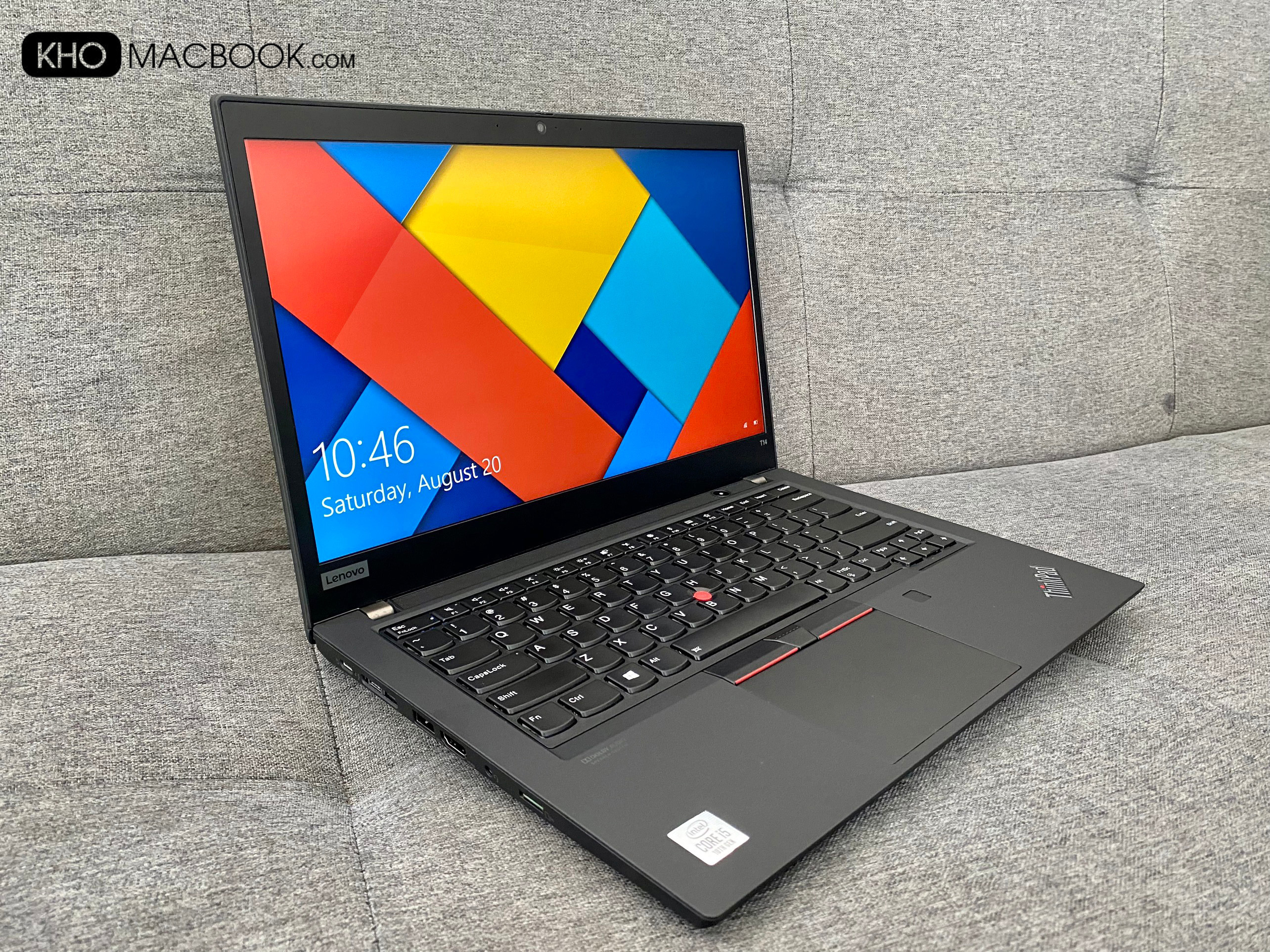 Laptop lenovo thinkpad t14 core i7-10610u l ram 16g l ssd 256g l màn 14' fhd