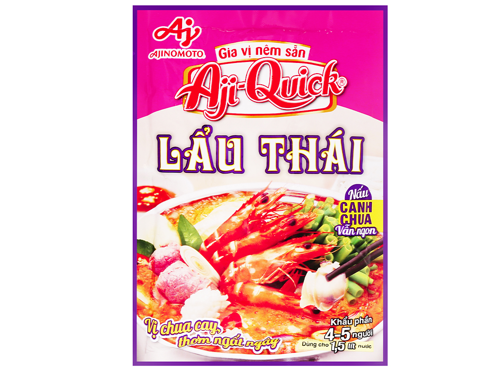 Gia vị nêm sẵn lẩu Thái Aji-Quick gói 50g Bách Hóa Phuong Dung 24h