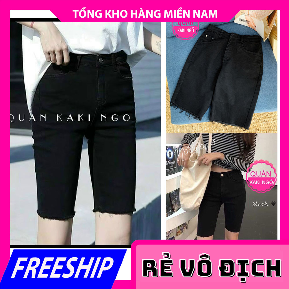 Quần kaki ngố cực xinh 🎀 quần lửng nữ 🎀 quần baggy ngố 🎀