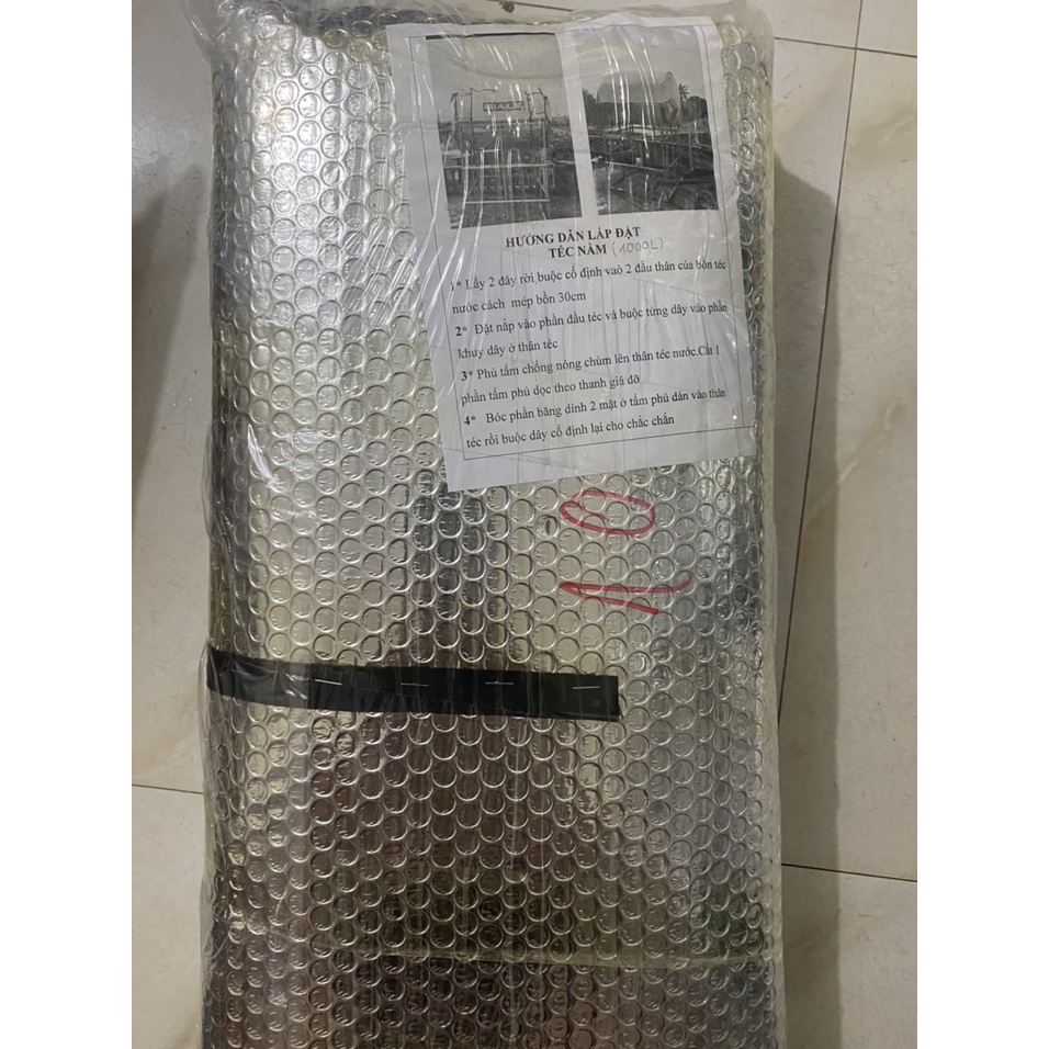 #Vỏ_Bọc_Chống_Nóng_Téc_Nước 1000 Lít (Dáng Đứng-Nằm)