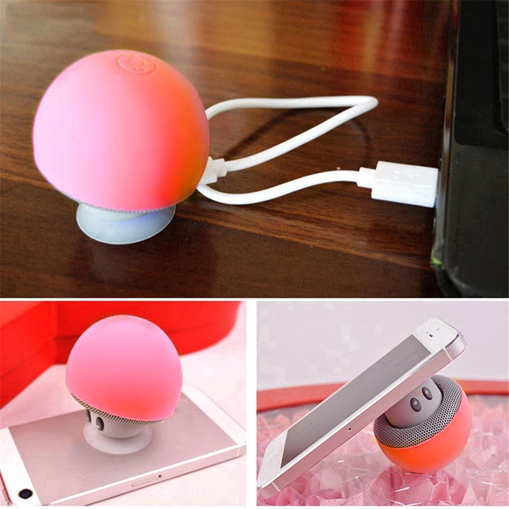 [HCM]Loa Bluetooth kiêm giá đỡ hút chân không