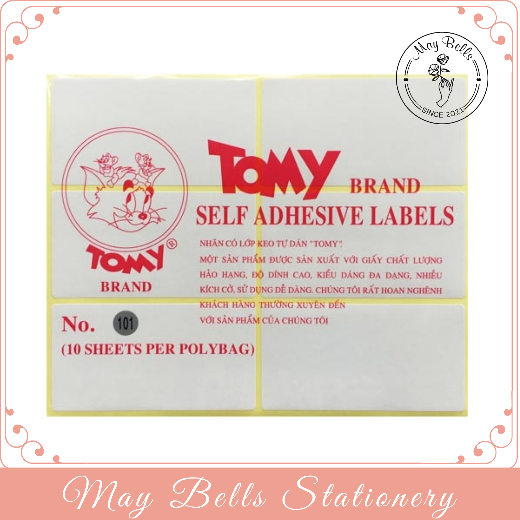 Tomy A5 Decal Paper (Code 99-108) Decal Sticker for Printing Product Labels