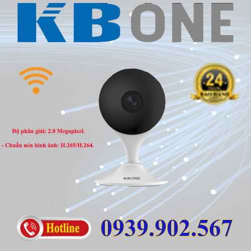Camera IP hồng ngoại không dây 2.0 Megapixel KBVISION KBONE KN-H21W