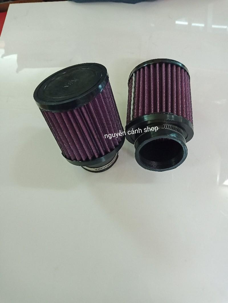 Pô xe máy e K N sử dụng cho bình xăng con nấp chao