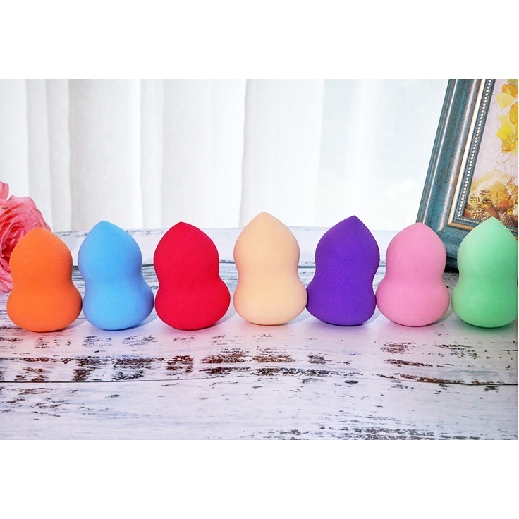 COMBO 2 Bông Mút Tán Kem Nền Hình Hồ Lô