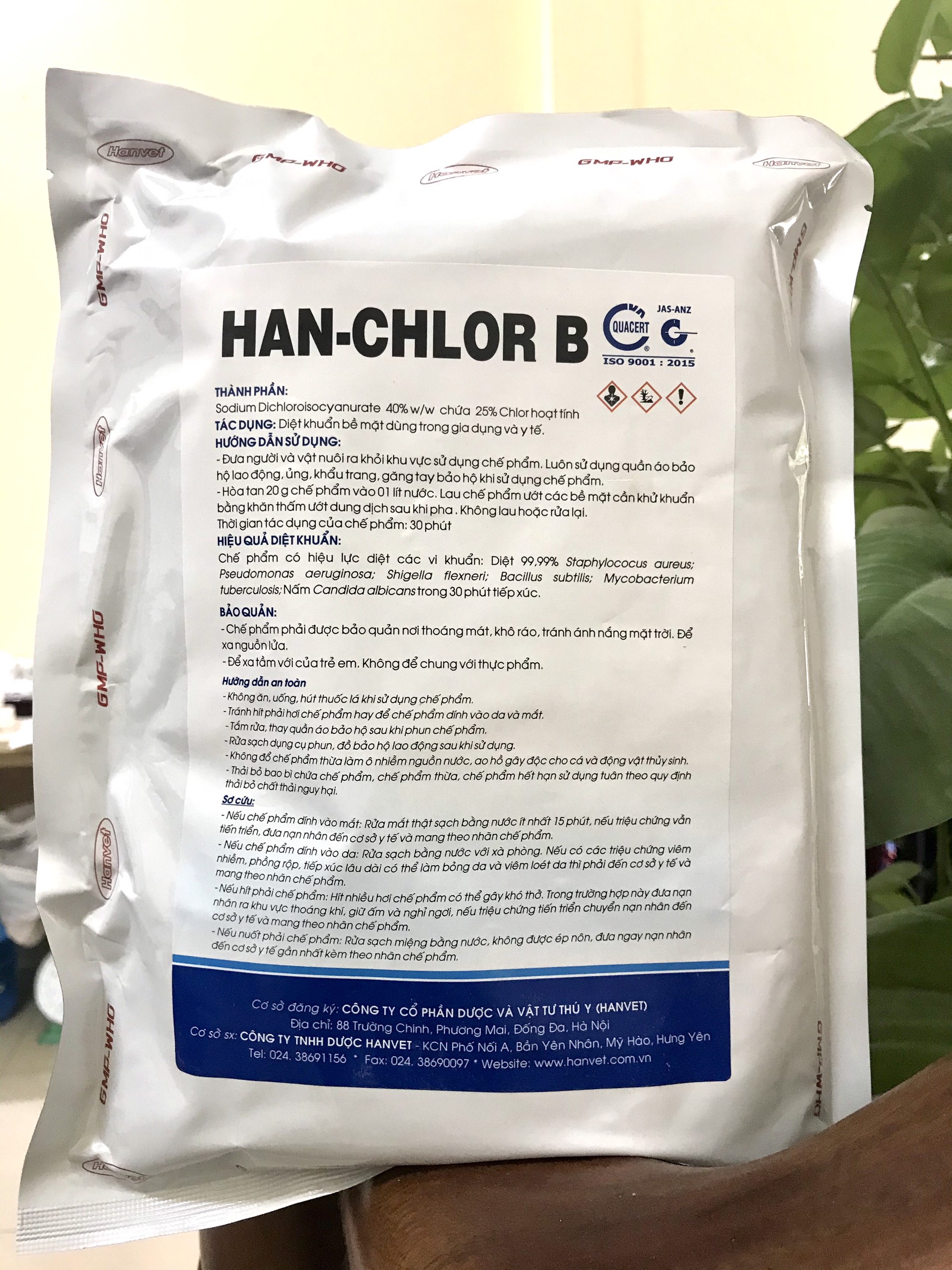 CLORAMIN B VIỆT NAM - KHỬ TRÙNG