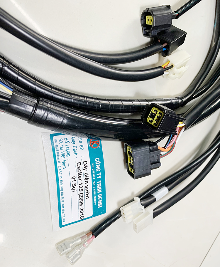 [HCM]Dây điện sườn dành cho xe Exciter 135 4 số (đời 2006-2010)