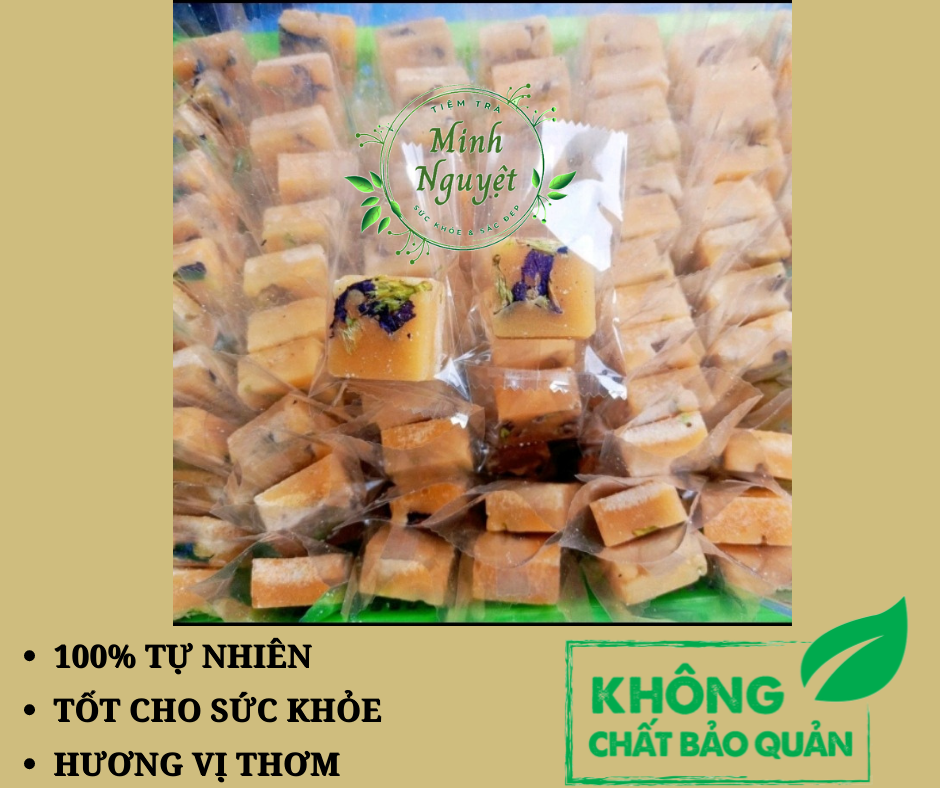 Trà hoa hoa đậu biếc đường phèn mật ong (300gram).