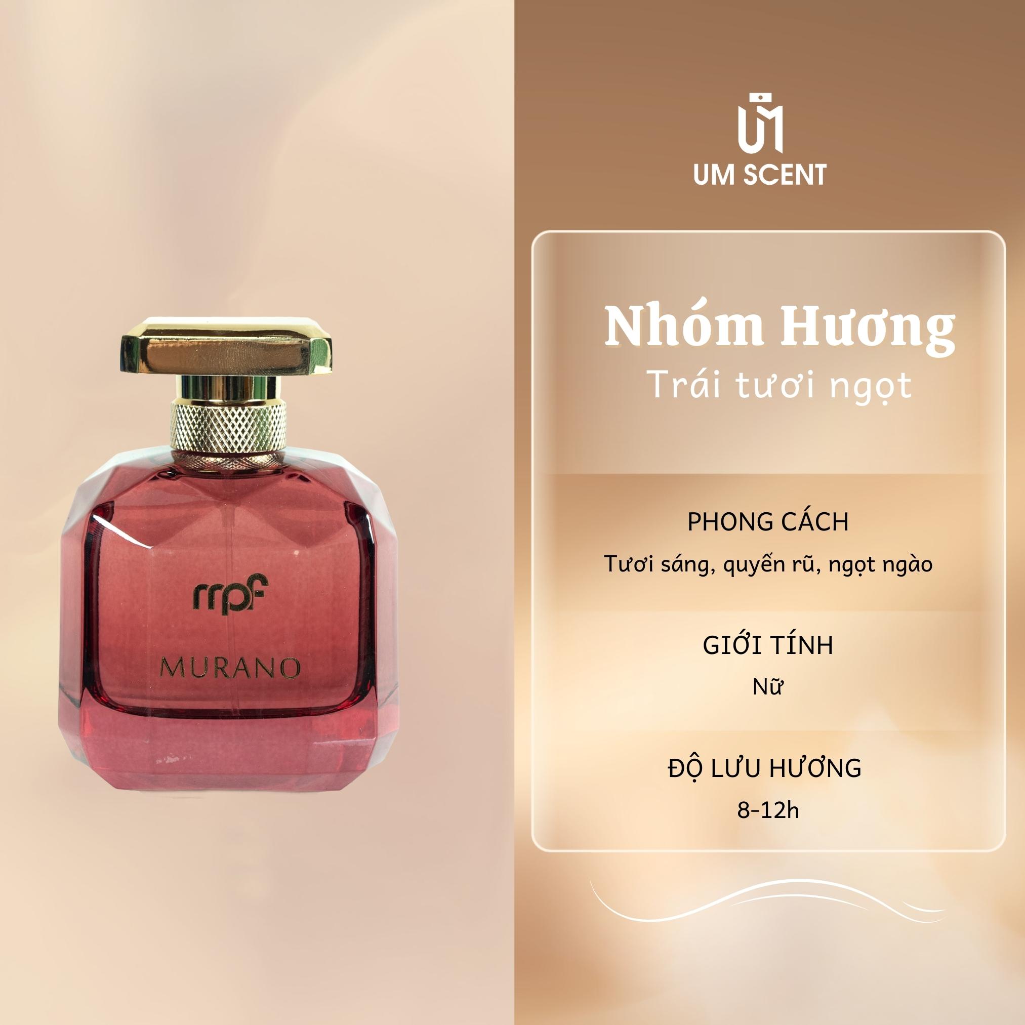 Nước Hoa Nữ MURANO 100ml & 10ml