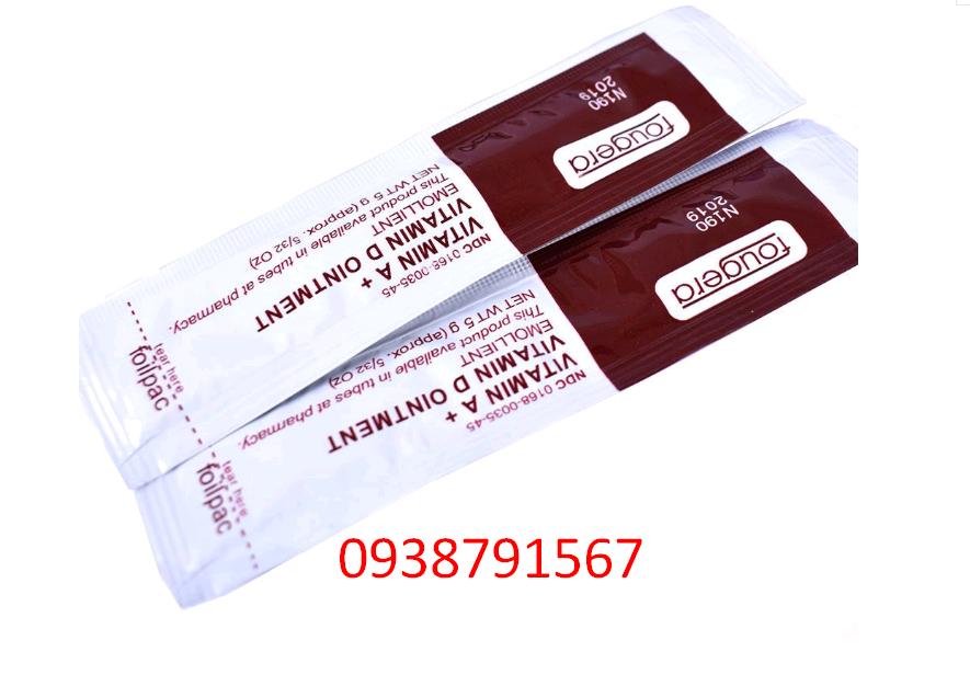 10 gói Dưỡng Mày Môi Vitamin AD