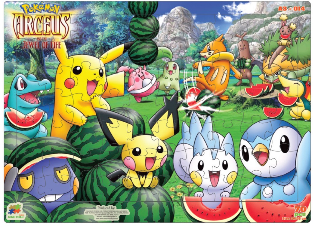 Bộ tranh xếp hình 70 mảnh POKEMON - ARCEUS