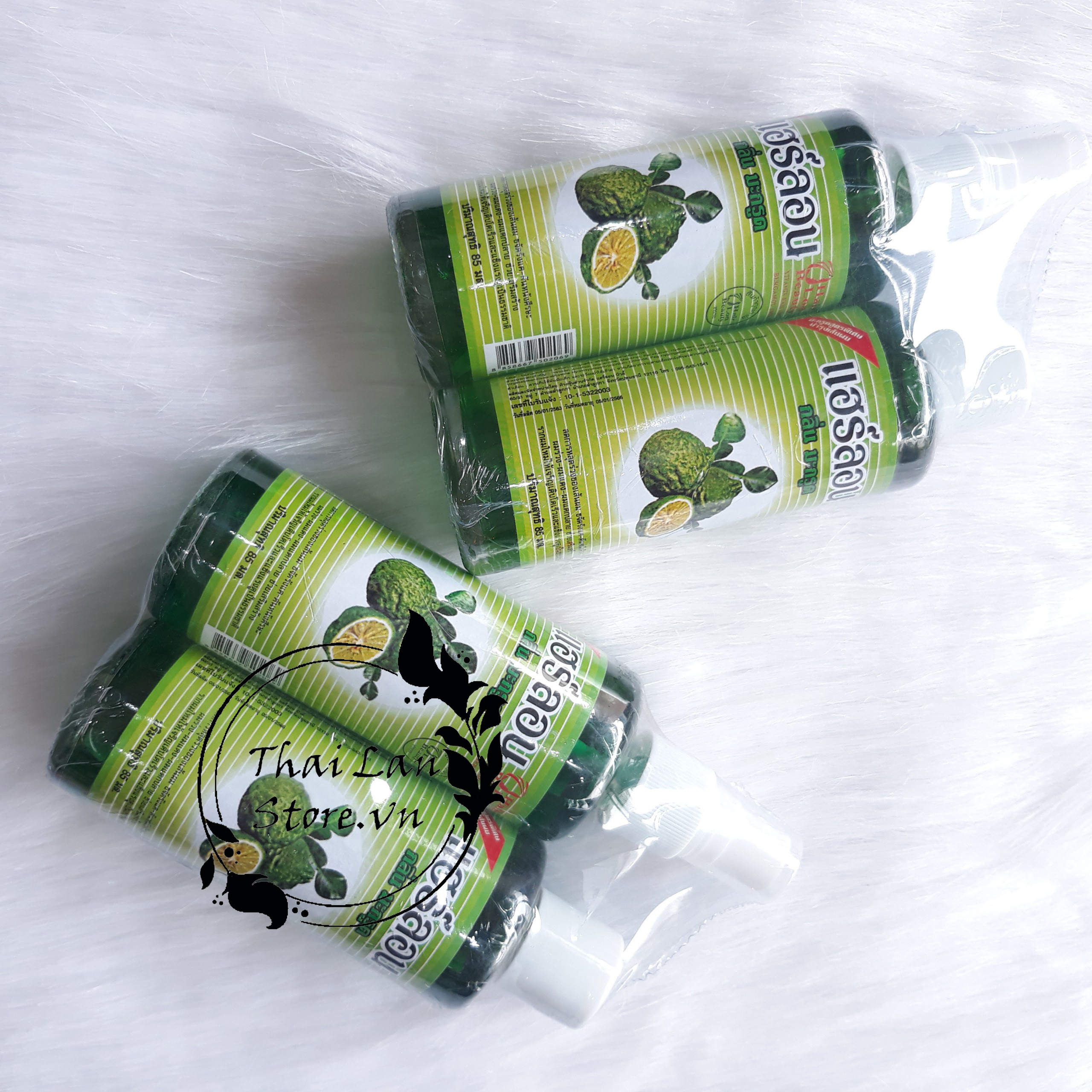 Tinh Dầu Bưởi BERGAMOT Thái Lan (SET 2 Chai - THỦY TINH)