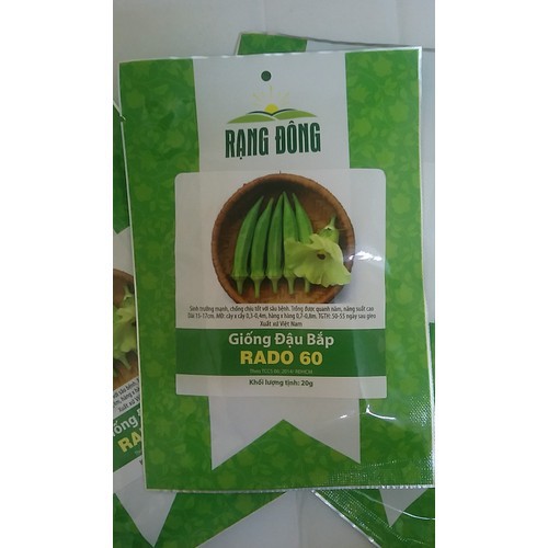 Giống Đậu Bắp Xanh Rạng Đông 20Gram