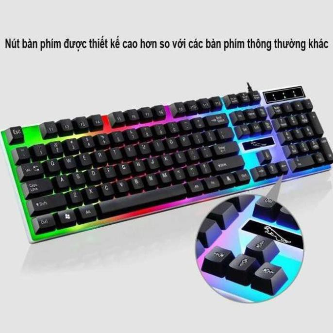 Bộ Bàn Phím Và Chuột G21B Game Led 7 Màu