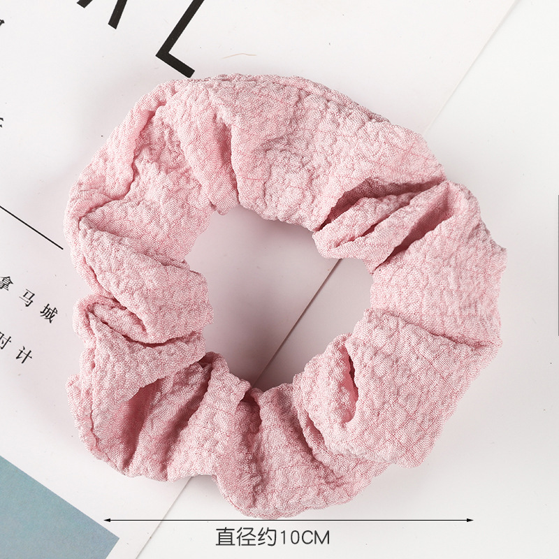 Dây buộc tóc hoa cúc daisy xinh xắn, chun cột tóc vải dễ thương