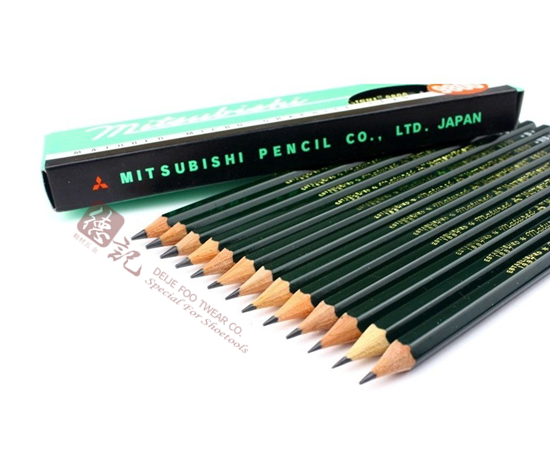 Bút chì gỗ Nhật Bản Mitsubishi 9800 ngòi B