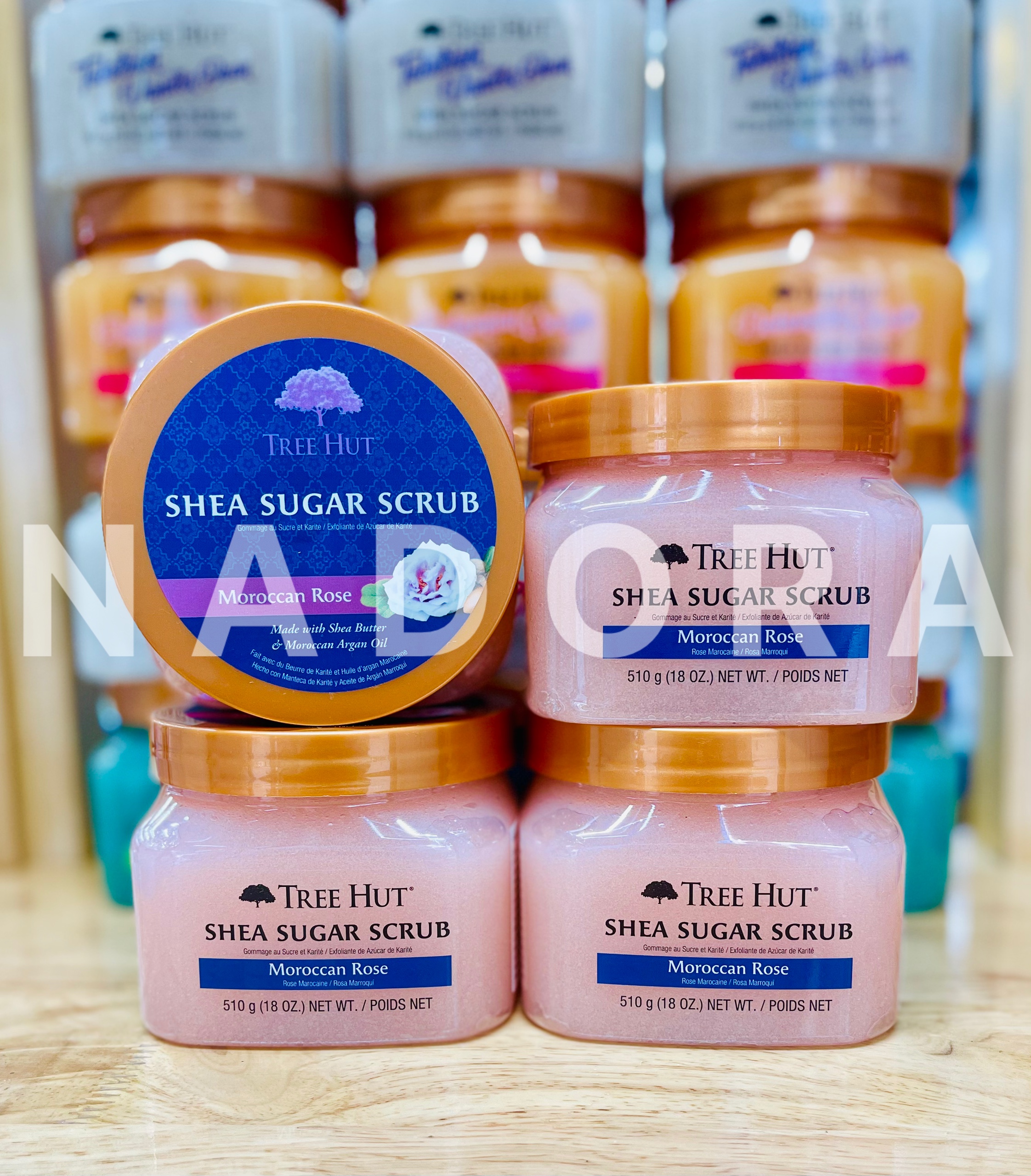 [HCM][Đủ Mùi] Tẩy Da Chết Toàn Thân Tree Hut Shea Sugar Scrub (510g)