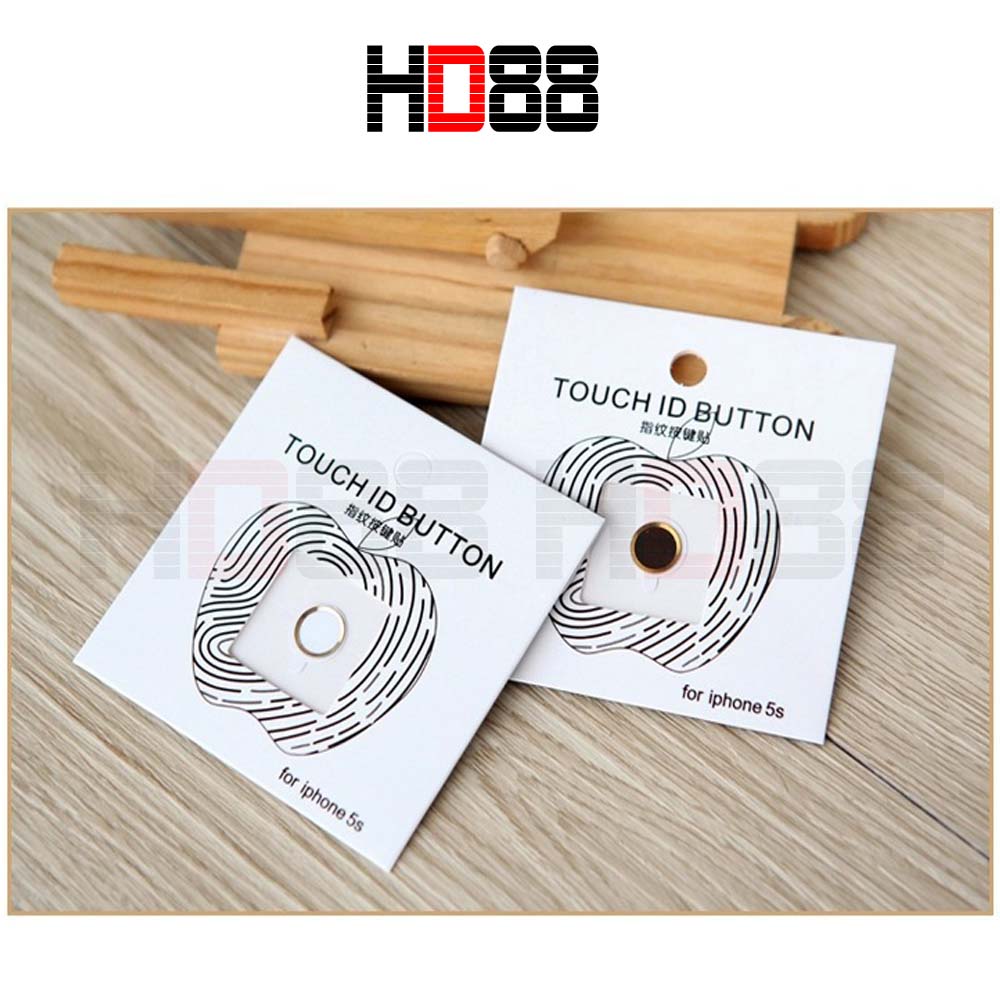 Miếng dán nút home cảm ứng vân tay cho iPhone xinh - HD88