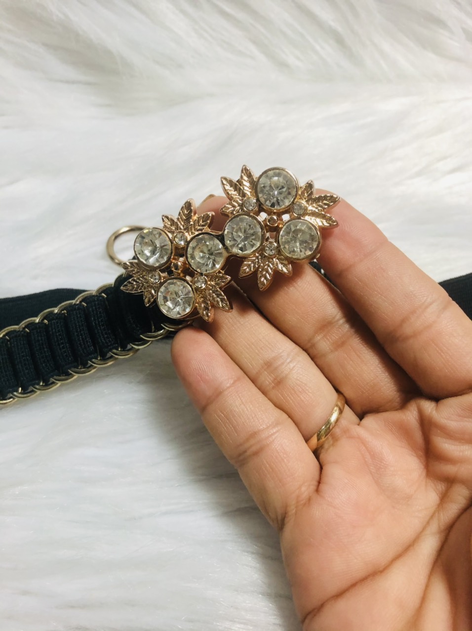 [HCM]Thắt lưng bản 2cm. Thun thiết kế.MS352