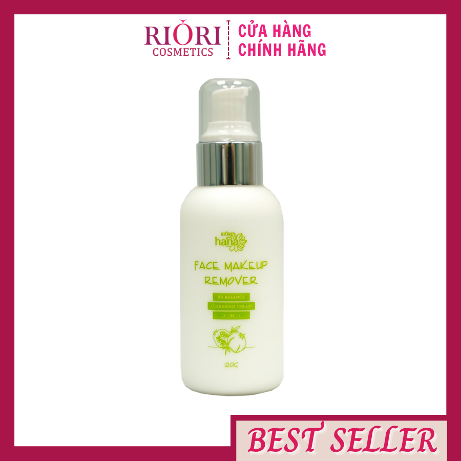 Tẩy Trang Mặt RIORI Face Makeup Remover 120ml (Mẫu mới)