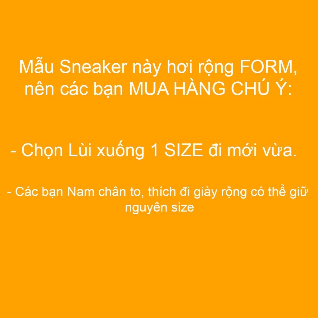 GIÀY Sneakers Nam Nữ RICK OWEN Đế Thơm Vani.