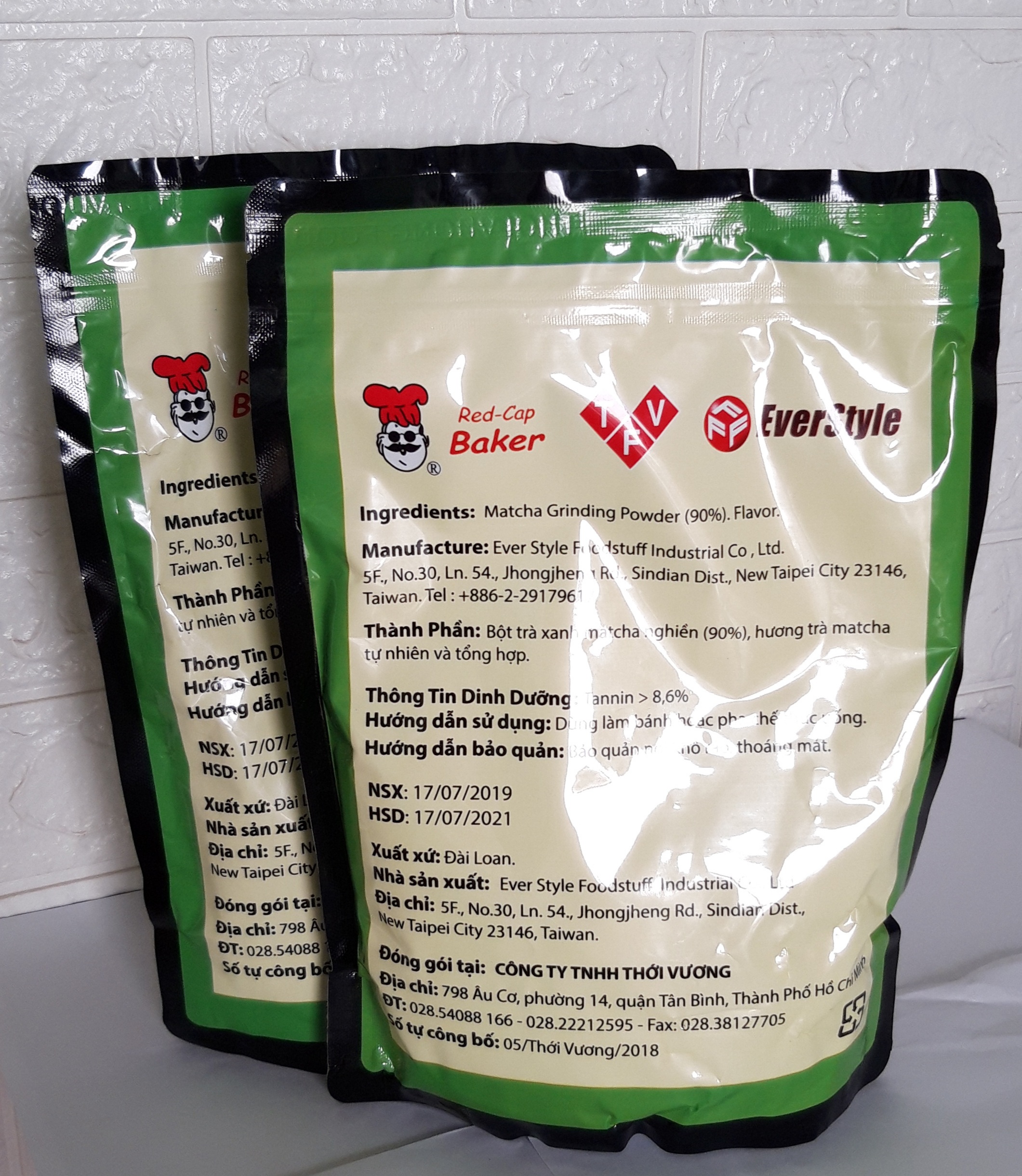 100gr BỘT TRÀ XANH MATCHA ĐÀI LOAN