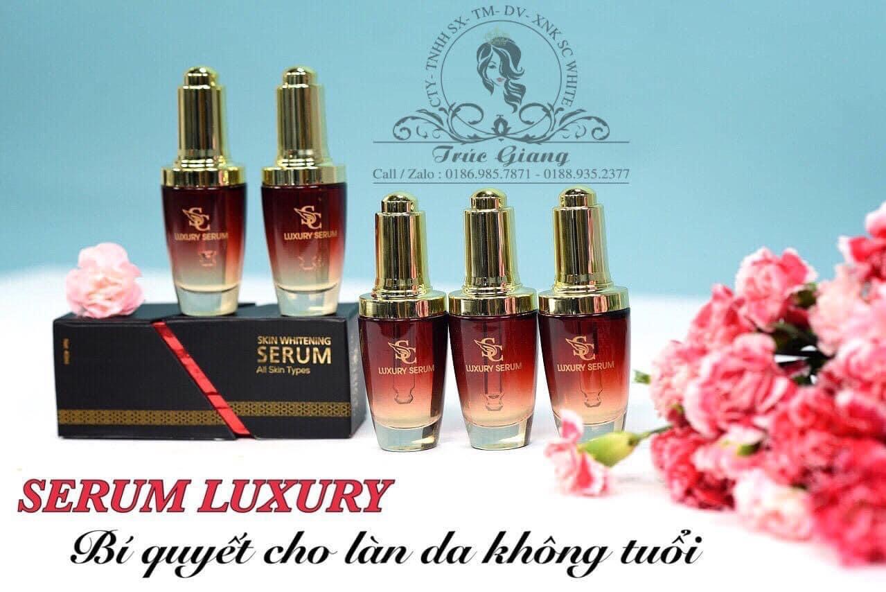 Serum luxury cao cấp sica white giúp se khích lổ chân lông làm mờ vết thâm nhuthaoshop