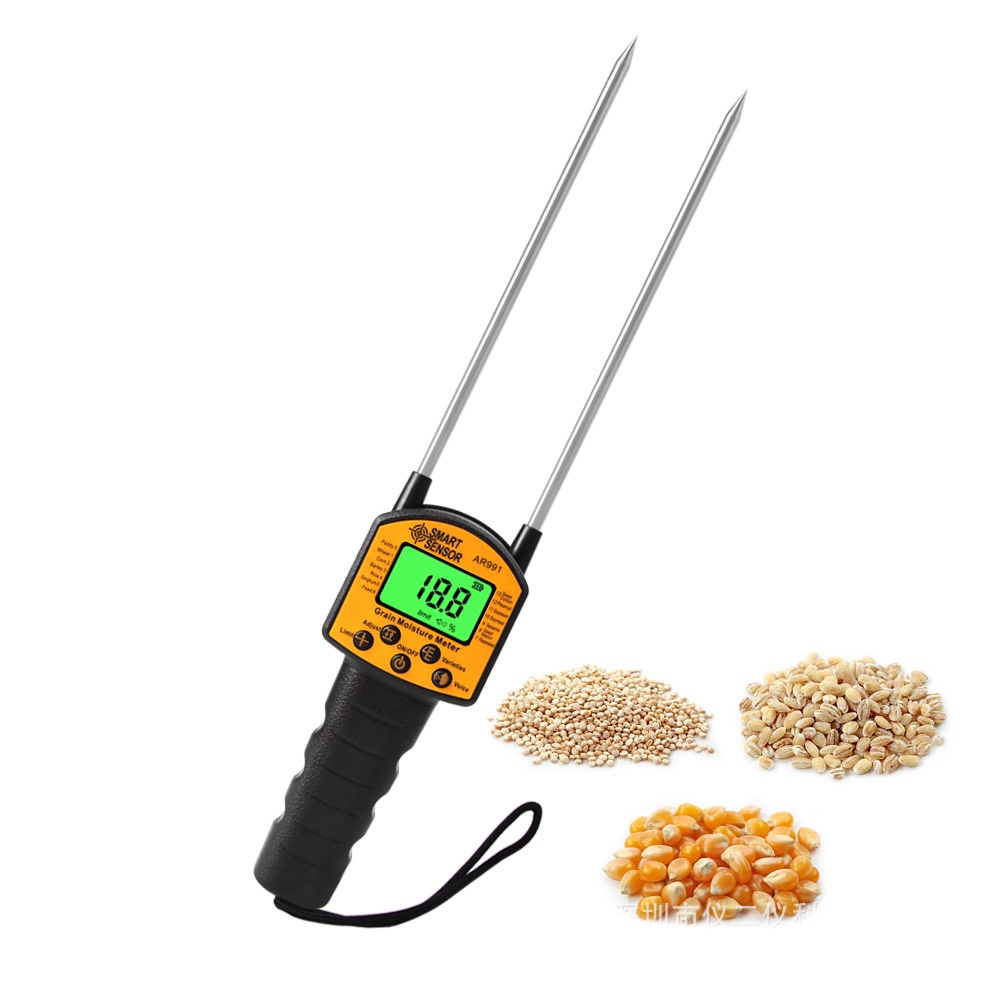 Máy đo độ ẩm ngũ cốc, hạt giống, nông sản AR991 Smart Sensor