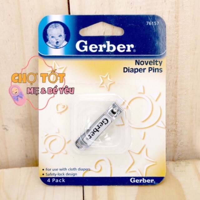 Bấm móng tay cho bé gerber an toàn
