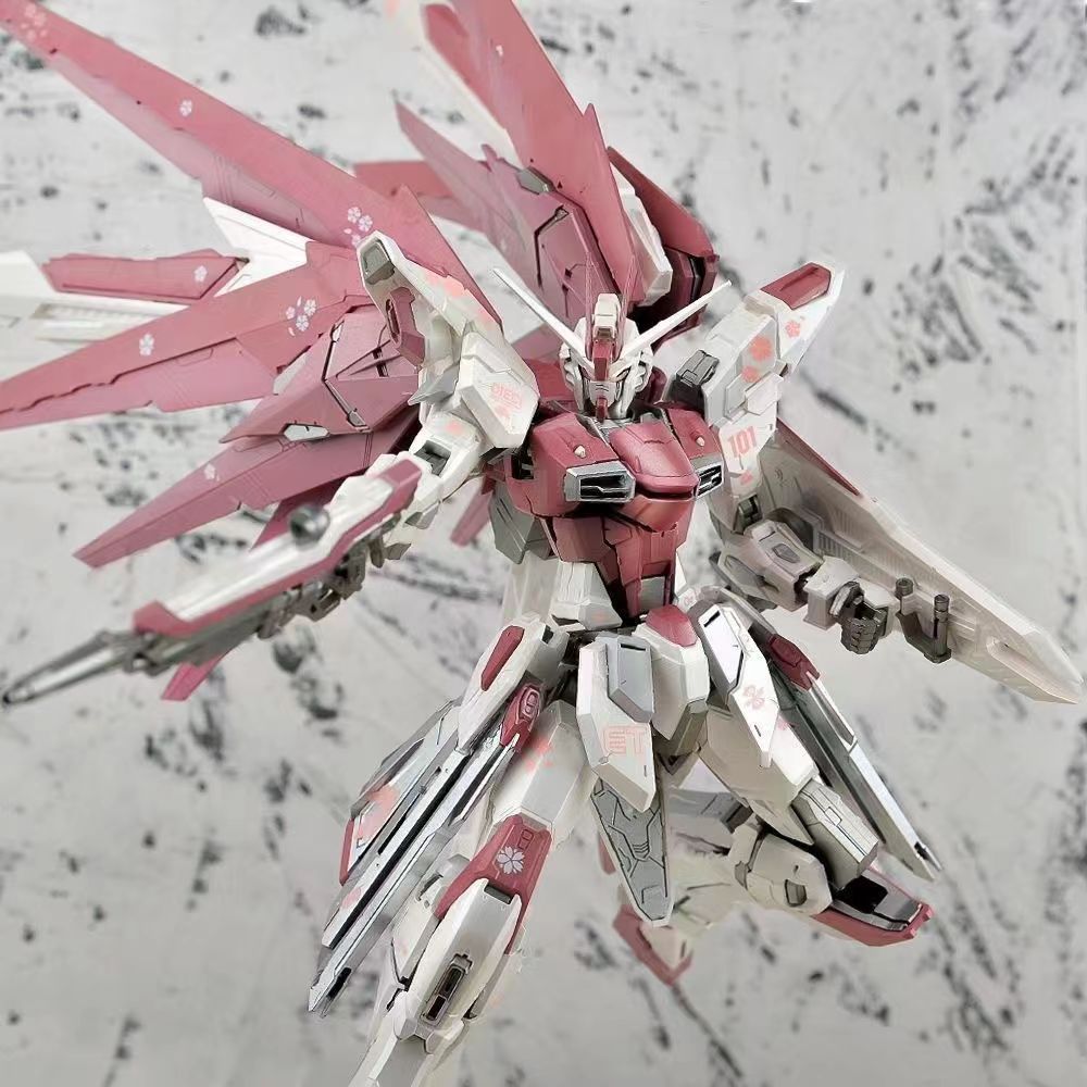 Mô hình lắp ráp mg freedom sakura, 1/100