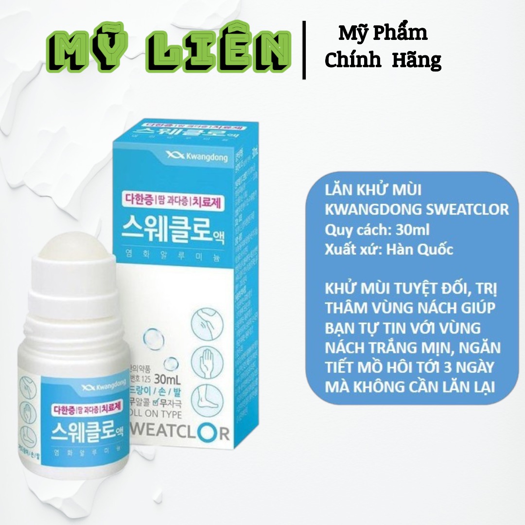 Lăn nách khử mùi Kwangdong 30ml Số 1 Hàn Quốc