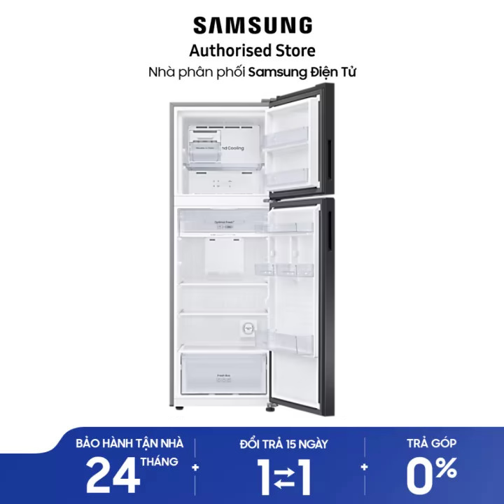 [NEW] RT35CB56448C - Tủ lạnh Bespoke Samsung Inverter 348L RT35CB56448CSV