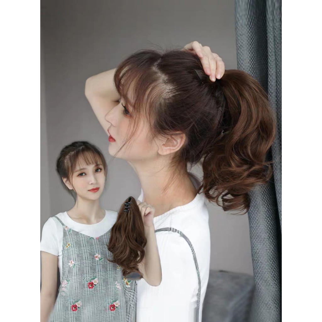 Tóc ngoặm xoăn ngắn 25cm [MẪU MỚI NHẤT]