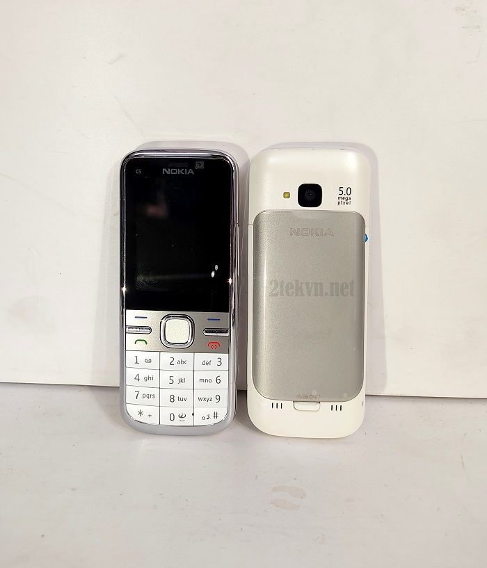 [HCM]Nokia C5 00 siêu đẹp (main zin thay vỏ mới) kèm pin sạc