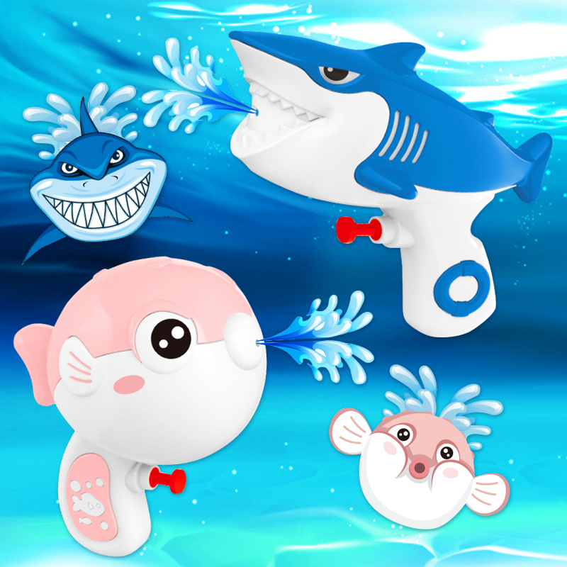 Sung phun nước sung đồ chơi hình cá mập cá nóc