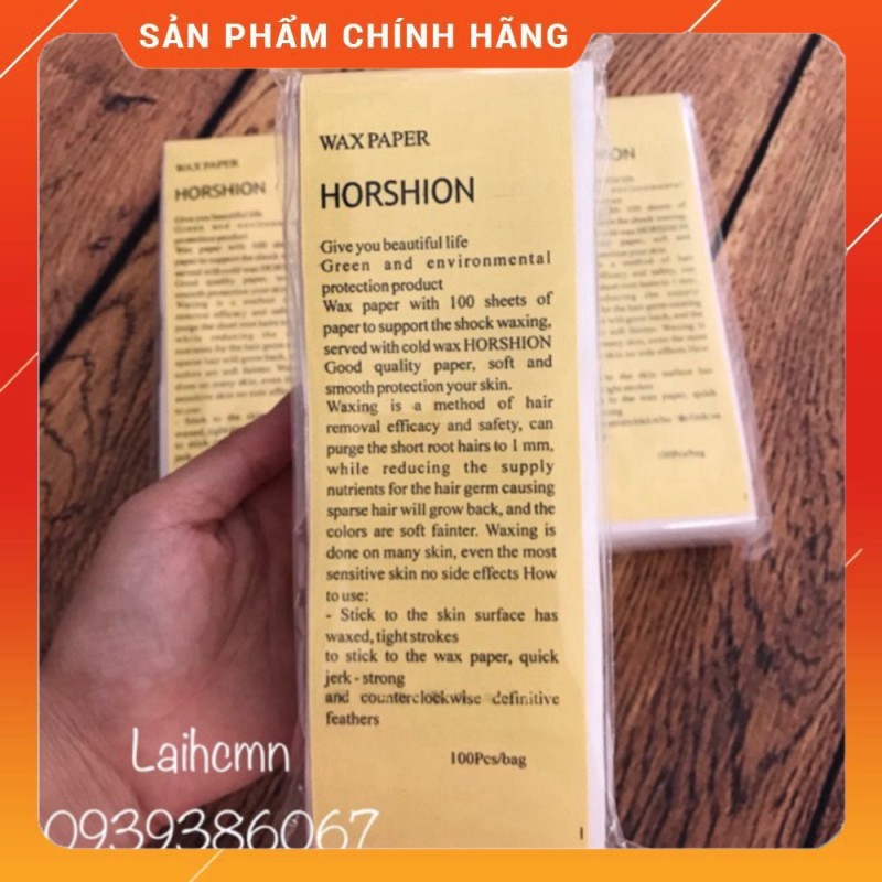 Giấy Wax lông Horshion 100 tờ S007