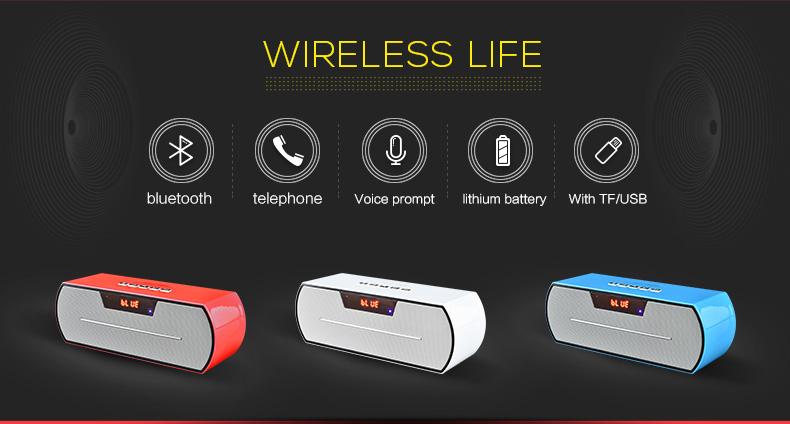 [HCM]Loa bluetooth WSTER WS-Y69B (MÃ:AT110- SP000407)