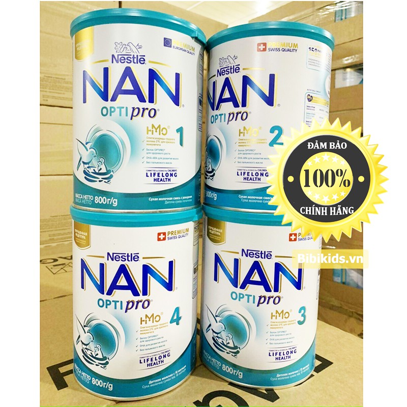 [DATE MỚI] Sữa Nan Nga đủ số 1,2,3,4 800g