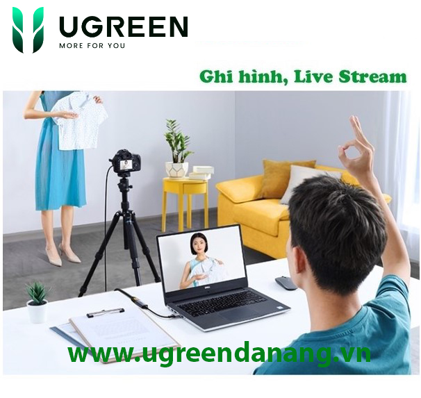USB Capture HDMI, live streaming 1080P HDMI to USB 2.0, Type-C Ugreen 40189