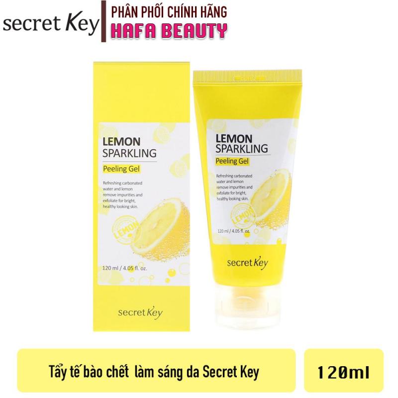 Gel Tẩy Tế Bào Chết Secret Key Chiết Xuất Chanh Làm Sáng Da Secret Key Lemon Sparkling Peeling Gel 120ml
